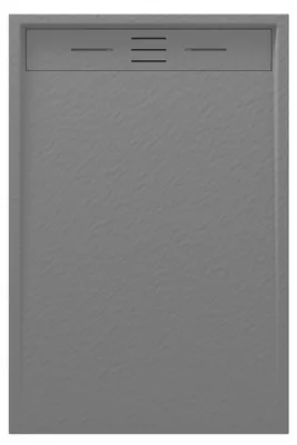 Immagine prodotto di Granitan - Piatto doccia - 100x80 cm - Grigio - Antiscivolo - Doccia - VIVA