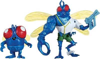 Immagine prodotto di Figurki Akcji TMNT: Super Fly i Super Fly Maluch 11,5 cm - wydanie od Mafex