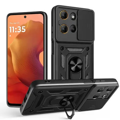 Obrázok produktu pre Techsuit CamShield puzdro pre Motorola Moto G15 / G15 Power - Čierne