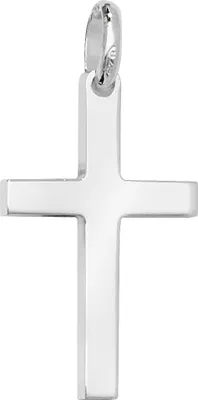 Image de Pendentif Femme Croix Argent fin 925 - 29mm*15mm; TRS23989