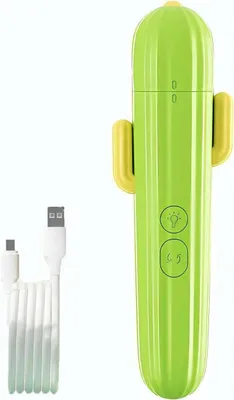 Zdjęcie produktu dla Frezarka pilnik LED do pazurów psa kota cicha USB kaktus