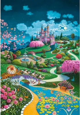 Produktbild von CASTORLAND Puzzle Aschenputtel Schloss 1000 Teile