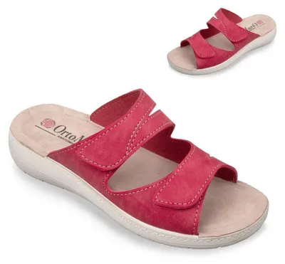 Obrázok produktu pre Dámske červené papuče MJARTAN 2601 N19