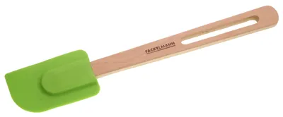 Produktbild von FACKELMANN 31058 Nature Teigschaber | Buche, Silikon | Hitzebeständig bis 230°C