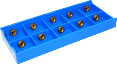 Produktbild von PAULIMOT 10 x HM Wendeschneidplatte RCMT060200