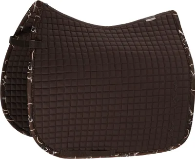 Produktbild von Eskadron Platinum Schabracke " Baumwolle " Form - Dressur Farbe - havanabrown