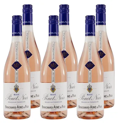 Produktbild von Bouchard Aîné & Fils Pinot Noir Rosé -trocken- (6 x 0,75L)