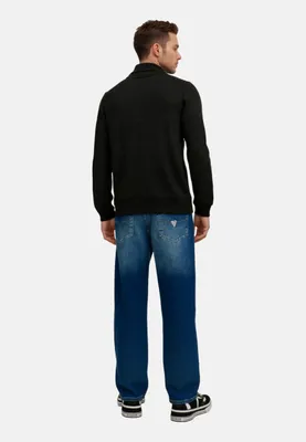 Image de jeans Guess pour homme, modèle M2YAN2, couleur D4Q42, collection Angels, coupe mid
