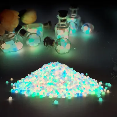 Zdjęcie produktu dla Dekoracyjne kamienie fluorescencyjne do akwarium, 6000 sztuk, do użytku w ogrodzie i na zewnątrz
