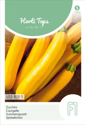 Produktbild von Zucchetti Gold Rush F1 | Zucchinisamen von Hortitops