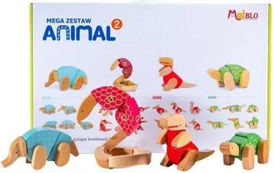 Zdjęcie produktu dla Mega zestaw Animal 48el