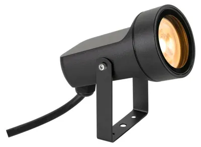 Immagine prodotto di SLV BIG WHITE SYNA SHADE Lampada da terra con picchetto, GU10, 1x max. 10 W, IP65, rotonda, nera 1008480