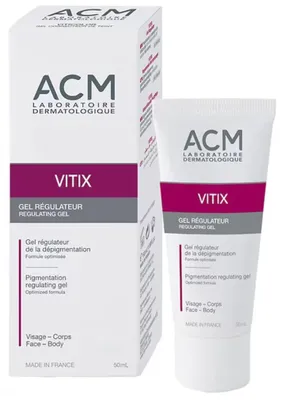 Produktbild von Laboratoire ACM, Vitix, Gel zur lokalen Behandlung von Pickeln und Pigmenten, gegen Flecken und Pigmente, fü r Gesicht, 50 ml