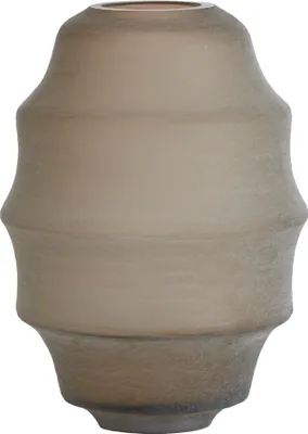 Zdjęcie produktu dla Vaza Light & Living NAYORO z matowego jasnobrązowego szkła – Ø31x42 cm