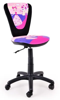 Produktbild von Drehstuhl für Jugendliche mit ergonomisch geformter Rückenlehne