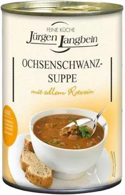 Produktbild von Jürgen Langbein Ochsenschwanz-Suppe, 400ml