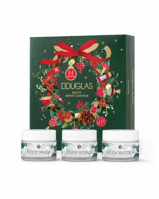 Immagine prodotto di Calendario dell'Avvento Douglas Collection Beauty 2026 con 3 prodotti extra per la cura del corpo, Immagine generata dall'IA