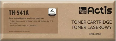 Obrázek produktu pro Actis Tonerová kazeta TH-541A (náhrada za HP 125A CB541A, Canon CRG-716C; standardní; 1500 stran; modrá), 1500 str., Azurová, 1 kusů