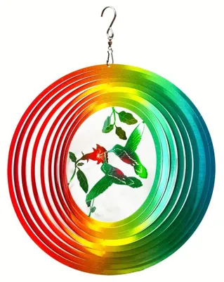 Productafbeelding van 3D Hangende tuindecoratie: metalen windvaan, 30 cm