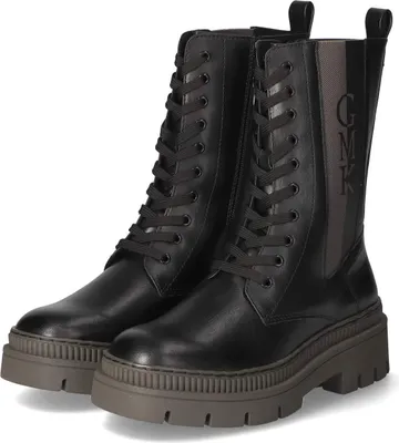 Produktbild von Marco Tozzi Marco Tozzi by GMK Damenschuhe Schnürer Stiefel Schwarz, Schuhgröße:41 EU