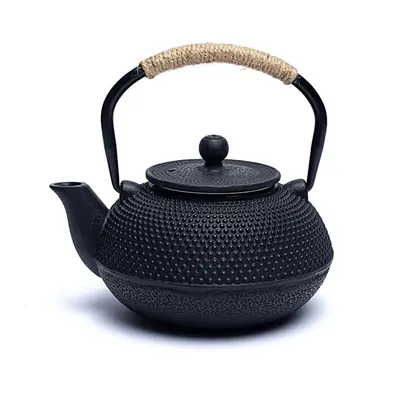 Produktbild von Tetsukyusu emaillierte 06-Liter-Teekanne, Schwarz