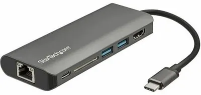 Zdjęcie produktu dla Stacja dokująca USB c HDMI 4K hub 6W1 ethernet dla laptopa
