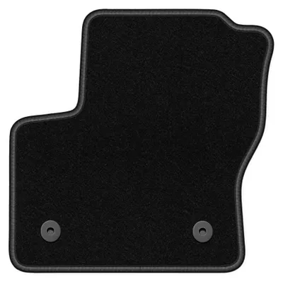 Immagine prodotto di Tappetino guidatore in moquette per Ford C-MAX MK2 2015-2019 (monovolume) – 1 pezzo, nero, su misura – Wielganizator BASIC