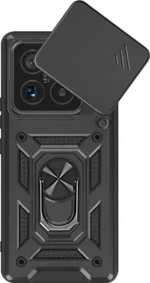 Obrázek produktu pro Mayaxess, kryt pro Xiaomi 15 Pro Ring Support s ochranou fotoaparátu, černý