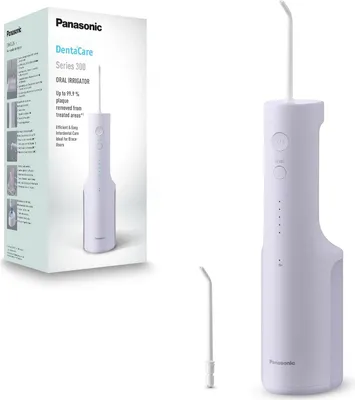 Produktbild von Panasonic EW-DJ26, 0,2 l, Blau, Kabellose Munddusche, Akku, Lithium-Ion (Li-Ion), 0,83 min