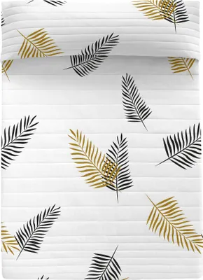 Immagine prodotto di Trapunta HappyFriday Blanc Foliage Colorato 180 x 260 cm
