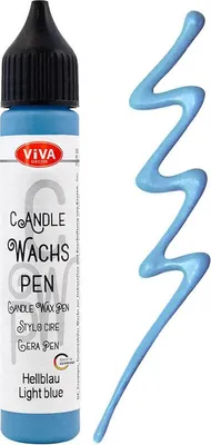 Immagine prodotto di Viva Decor 318060101 Penna a cera per candele ViVA DECOR, 28 ml, azzurro