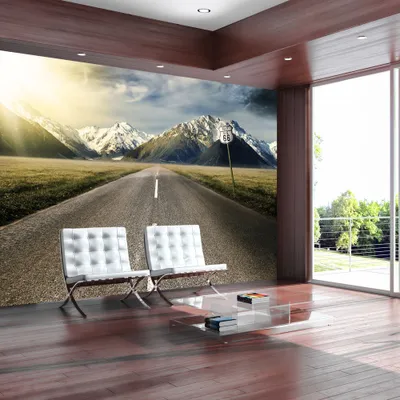 Produktbild von Basera Fototapete Bergmotiv c-A-0029-a-a, Vliestapete, 350x245 cm