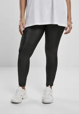 Immagine prodotto di Urban Classics Donna - Leggings Lederimitat schwarz - S