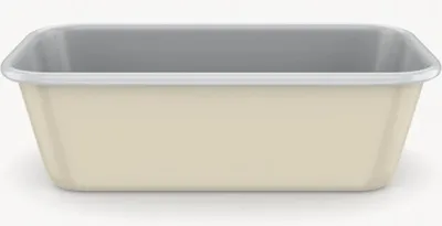 Immagine prodotto di Teglia rettangolare beige con rivestimento antiaderente in Vetroceramica - 24 x 14 x 7 cm