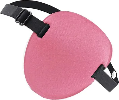 Produktbild von INF 3D Augenklappe für Erwachsene & Kinder - Komfortable Schlafmaske Rosa