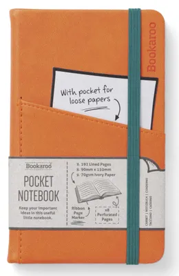 Produktbild von Bookaroo Notizbuch Journal Pocket A6 Orange