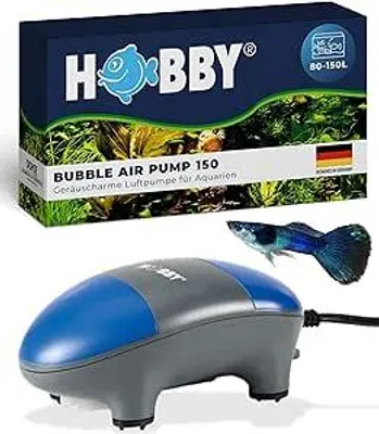 Immagine prodotto di HOBBY Bubble Air Pump – Articoli per animali – 150 / 80 - 150 l