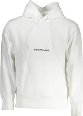 Obrázek produktu pro Calvin Klein Weiss Herren Sweatshirt Ohne Reissverschluss