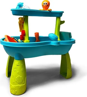 Immagine prodotto di Buzz - Tavolo d'acqua - Medio - Bambino - Bambino - Tavolo di sabbia - Giochi all'aperto - Acqua - Sabbia - Giocattoli - Artigianato