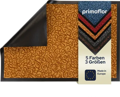 Produktbild von Primaflor Schmutzfangmatte BRASIL - Beige - 40x60cm - 7 Farben & 3 Größen - Strapazierfähige Türmatte, Rutschfester Türvorleger, Sauberlaufmatte