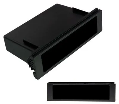 Produktbild von Radio KFZ Universal 1-DIN Ablagefach Schacht Rahmen Blende Fach #1165