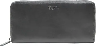 Produktbild von Esquire Leder Geldbörse Viktoria Zip Around Wallet Black schwarz