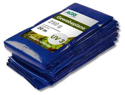 Obrázok produktu pre Plachta s okami, 4 x 6 metrov, vodeodolná a odolná voči UV žiazeniu