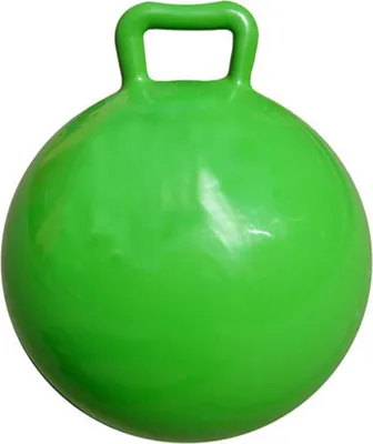 Produktbild von Reiner farbiger aufblasbarer springender Ball für Kinder, springender Hopfen mit Griff für Erwachsene und Kinder, Übungsspielzeug