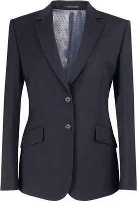 Image de Brook Taverner - Blazer "Concept Hebe" pour femme PC6502 (34 FR) (Charbon de bois)