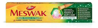 Zdjęcie produktu dla Pasta do zębów Dabur Meswak 200 g – naturalna ochrona mocne dziąsła