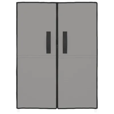 Produktbild von "Winterschlussverkauf "Schuhschrank/Flurschuhregal Skandinavisch - Schuhkommode - Grau 60x28x90 cm Stoff NeuMöbel 9994109