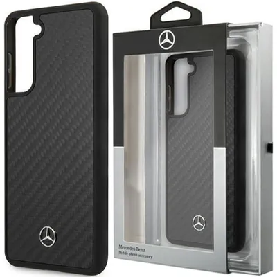 Produktbild von Mercedes MEHCS21MRCABK S21+ G996 schwarz Carbon Hartschalenkoffer Dynamic Line Handyhülle