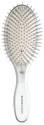 Obrázok produktu pre Olivia Garden Kefa Olivia Garden Oval Nylon Bristle Silver