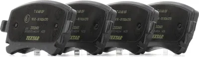Produktbild von TEXTAR Bremsbeläge Satz Hinten für VW Transporter V Bus (7HB, 7HJ, 7EB, 7EJ, 7EF, 7EG, 7HF, 7EC) 2332601